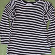 Чудесна блуза за момиче Н&М черно и бяло размер 98/104 и 134/1402, снимка 1 - Детски Блузи и туники - 17408628
