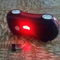 2-4G-1600DPI-Мишка-USB-Wireless-LED-кола-оптична, снимка 10 - Клавиатури и мишки - 18696909