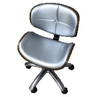 Козметичен/фризьорски стол - табуретка с облегалка Hera -черна,бяла,бежова,сребриста, снимка 7 - Фризьорски столове - 24223846
