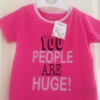 тениска за момиче 12-18мес, снимка 4 - Бебешки блузки - 25760403