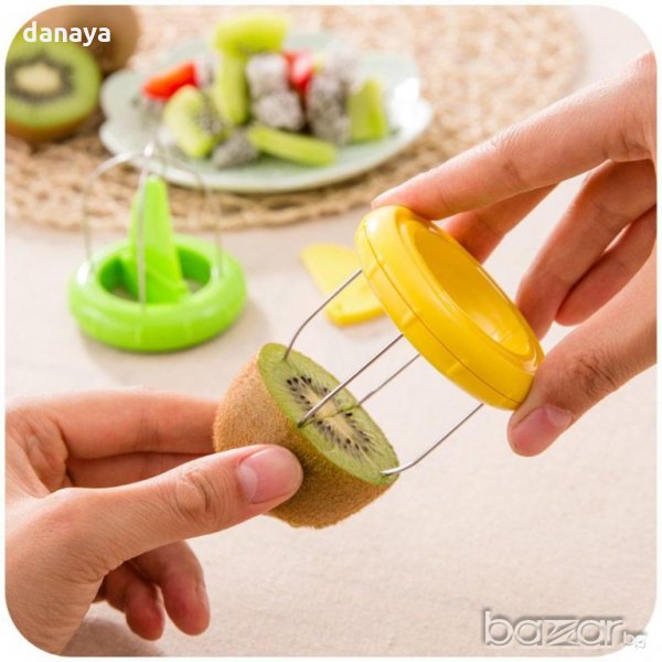 211 Белачка и резачка за киви 2 в 1 Кухненски ръчен уред за белене на киви, снимка 1