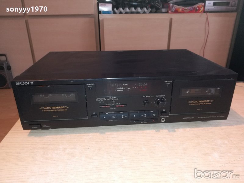 sony tc-wr590 2 motor deck made in japan-внос швеицария, снимка 1