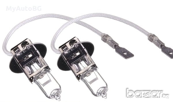 Крушки комплект H3 55W 3500К, снимка 1