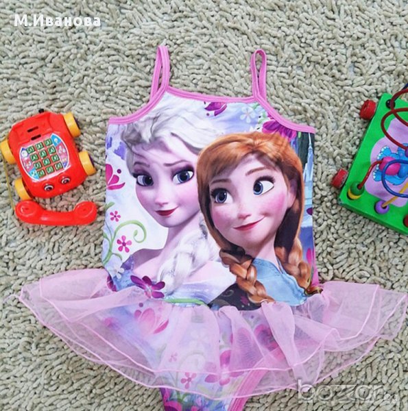 Бански Елза и Ана от Замръзналото кралство 6-7 години, снимка 1