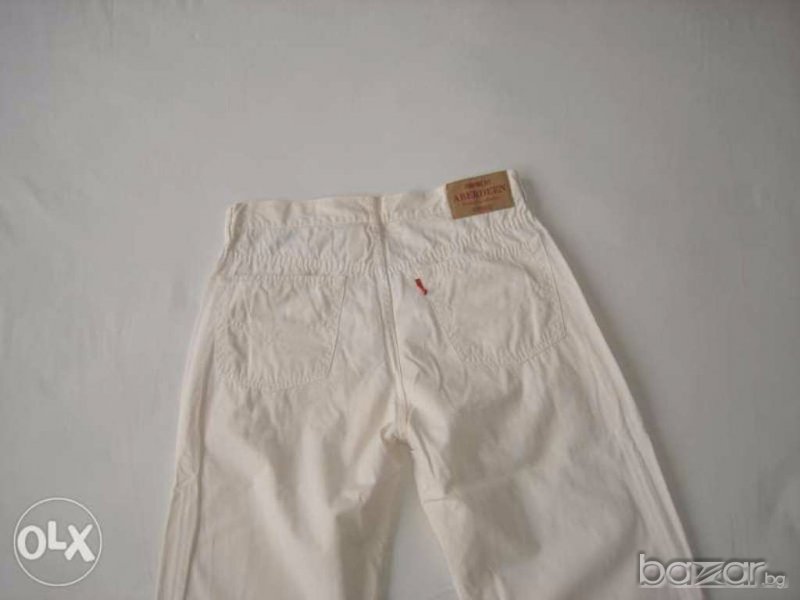 Марков мъжки бял панталон, 32  , снимка 1