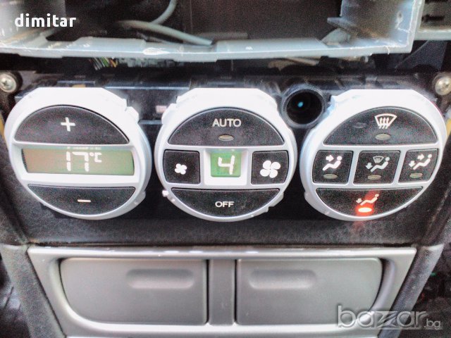 Управление на климатроника + махагоновия панел от Opel Vectra B , снимка 3 - Части - 15380296
