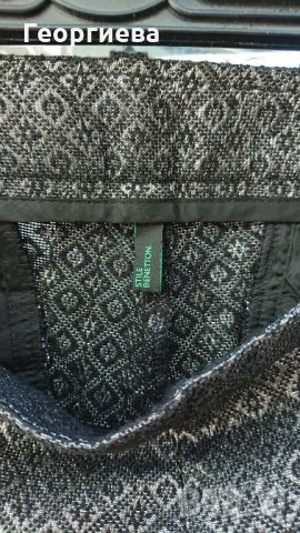 Панталон Бенетон М/Л, снимка 3 - Панталони - 24812278