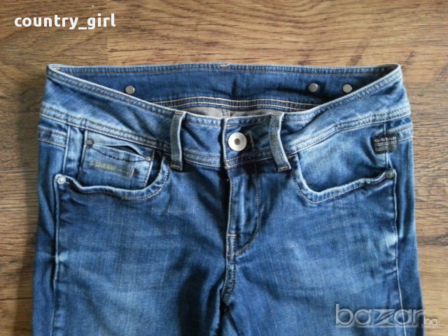 G-star New Ford Straight - страхотни дамски дънки 100% оригинал , снимка 6 - Дънки - 14707925