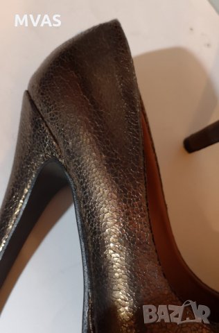 Нови парти обувки на висок ток 37 номер, снимка 6 - Дамски обувки на ток - 25532864