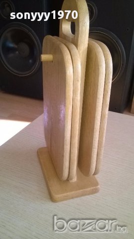 Дъски за рязане с поставка-32х15х10см-внос швеицария, снимка 8 - Други - 16784875