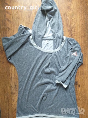 adidas Women`s Adizero Long Sleeve Hooded - страхотна дамска блуза, снимка 6 - Спортни екипи - 24167038