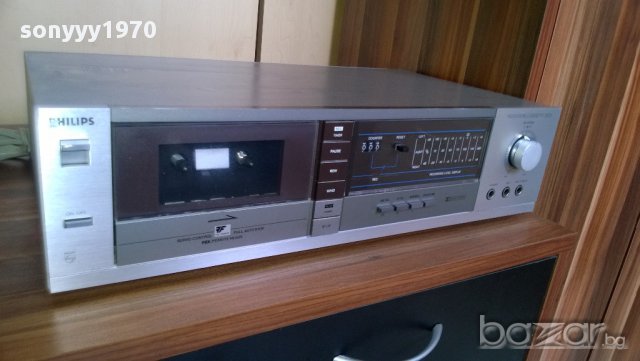 philips f6233/00 stereo cassette deck-made in belgium-внос швеицария, снимка 16 - Плейъри, домашно кино, прожектори - 9009264