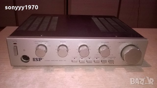 &isp serie 200-stereo amplifier-made in japan-внос франция