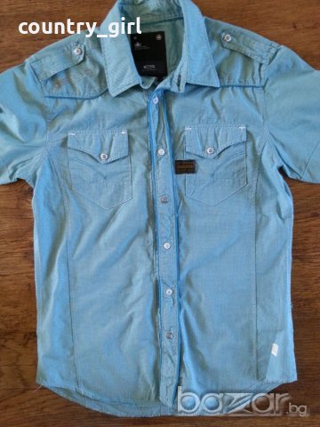 g-star midnight piping - страхотна мъжка риза, снимка 5 - Ризи - 21406609