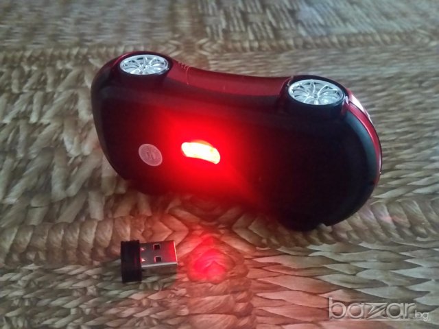 2-4G-1600DPI-Мишка-USB-Wireless-LED-кола-оптична, снимка 10 - Клавиатури и мишки - 18696909
