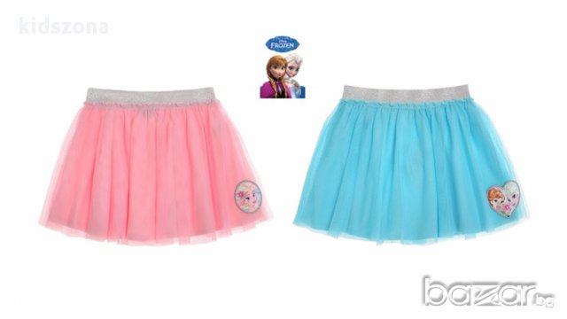 Нова цена! Детска пола Frozen за 8 и 10 г. двойна тюл, снимка 1 - Детски рокли и поли - 14381108