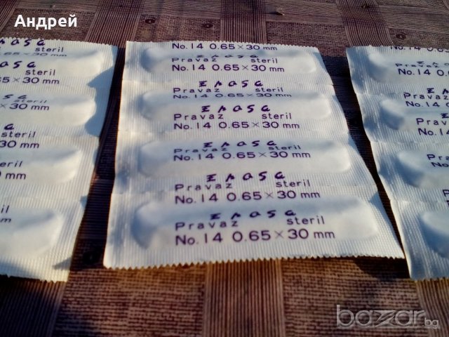 Игла,Игли за спринцовка, снимка 4 - Антикварни и старинни предмети - 19486921