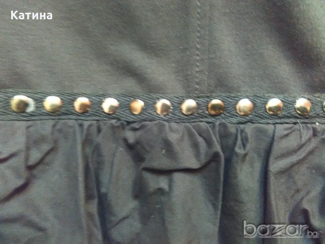 ZARA нова ефектна рокля/сукман в черно, снимка 4 - Детски рокли и поли - 20148819