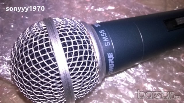 shue sm58-микрофон-внос швеицария, снимка 7 - Микрофони - 20297725