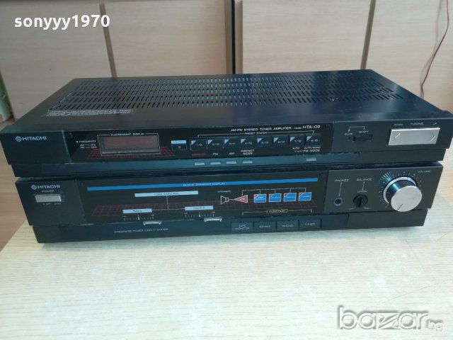 hitachi hta-09 stereo receiver-made in japan-внос франция, снимка 2 - Ресийвъри, усилватели, смесителни пултове - 21373104