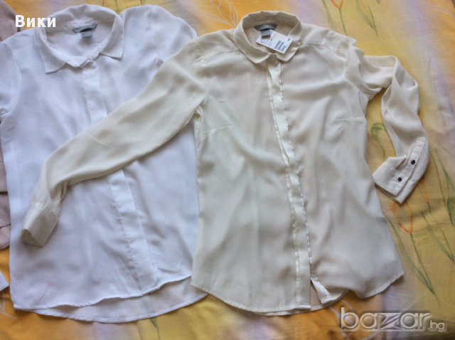 Елегантна дамска риза в три цвята Н&М, снимка 6 - Ризи - 14570868