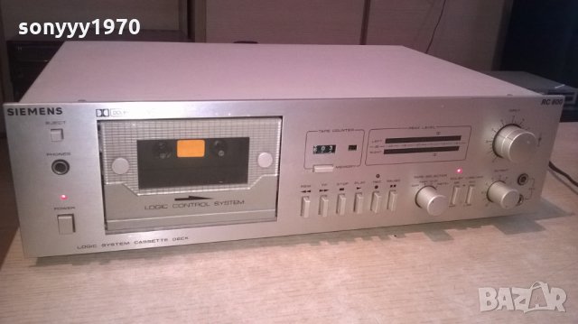 siemens rc 6006 hifi deck-внос швеицария