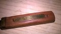 Ретро нож за колекция-11см-дърво/месинг-внос швеицария, снимка 7