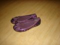 Разкошни пантофки обсипани от паети в лилаво, снимка 1