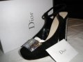 Christian Dior Oригинални Дамски обувки с камъни , снимка 1 - Дамски обувки на ток - 10544599