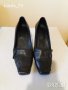 Дам.обувки-/ест.кожа/-№38-цвят-черни. Закупени от Италия., снимка 1 - Дамски обувки на ток - 22385831