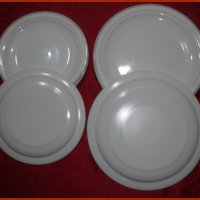 Комплект  „3+3” чинии,от френски аркопал, снимка 3 - Чинии - 23177012