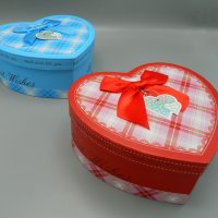 Кутии за подарък с формата на сърце, снимка 2 - Романтични подаръци - 20654322