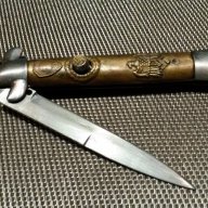 WW2 German Automatic knife(немски авт. нож/кинжал кортик кама сабя/, снимка 1 - Антикварни и старинни предмети - 12650305