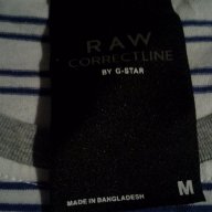 Нова тениска G-Star RAW Blue Cl Angeles Stripe Tee, оригинал., снимка 6 - Тениски - 14531577