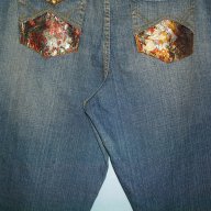 Дизайнерски дънкови бермуди ”DNA” jeans originals” Dona Caran New York! 4-5XL, снимка 9 - Дънки - 14498792