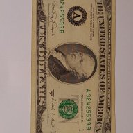 $ 10 Dollars 1988 A FEDERAL RESERVE NOTE BOSTON MASSACHUSETTS, снимка 1 - Нумизматика и бонистика - 17052231