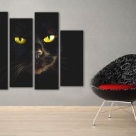 Картина Черна котка #083, снимка 1 - Пана - 6411857