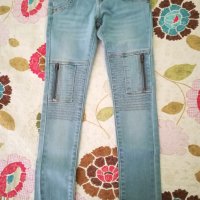 Нови ластични дънки за момиче KIHAWO, снимка 2 - Детски панталони и дънки - 6821936