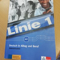 Нов учебник и учебна тетрадка Linea 1 intensive по немски, снимка 1 - Чуждоезиково обучение, речници - 23111651
