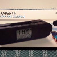 Блутуут говорител с часовник, календар и термометър Soundlogic
