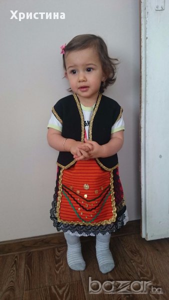 Детски народни носии за момиче до 2,5 год. Размер N2, снимка 1