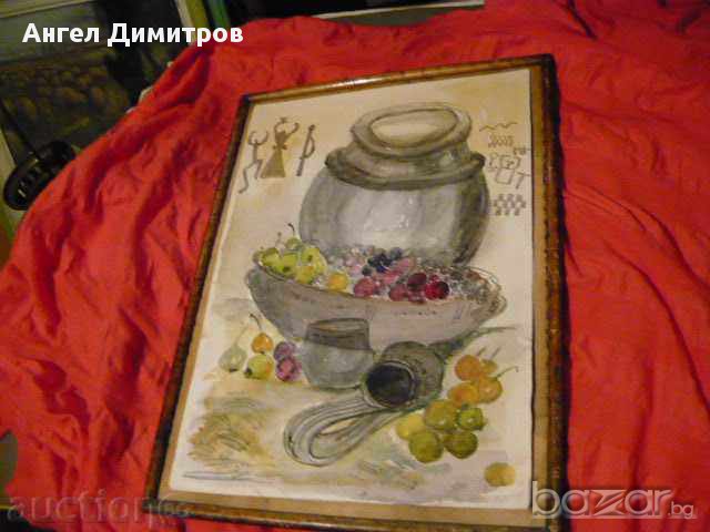 Картина акварел, снимка 1