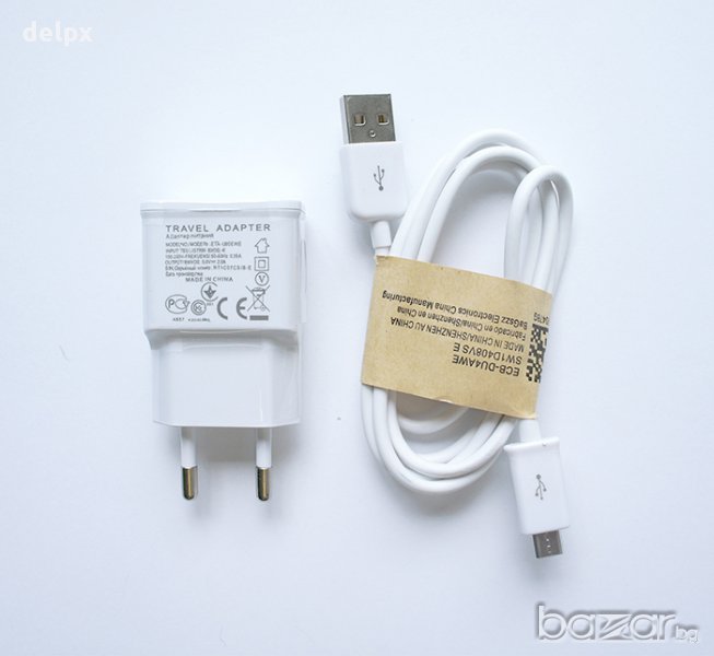 Мрежово зарядно с букса MICRO USB 5V 2A, снимка 1