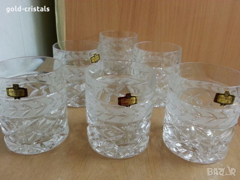 кристални чаши югославски кристал , снимка 1