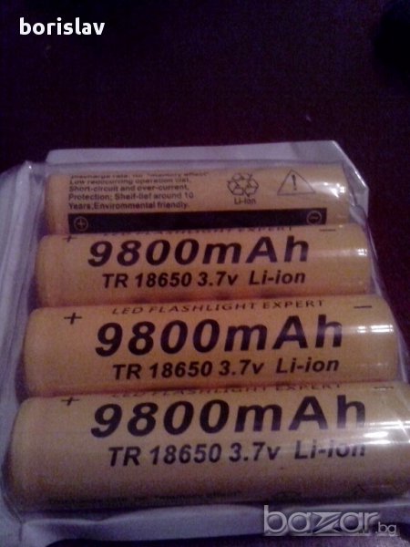 Li-ion батерия 3.7V 9800mAh , снимка 1