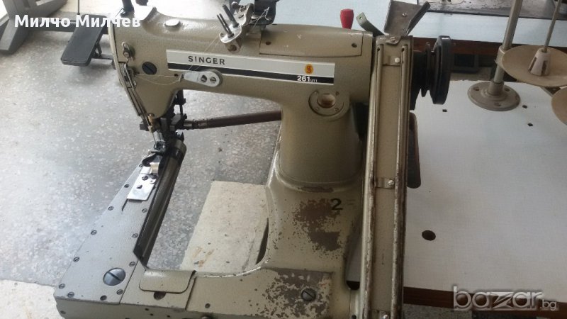 Пе-образна шевна машина Singer 6,4 , снимка 1