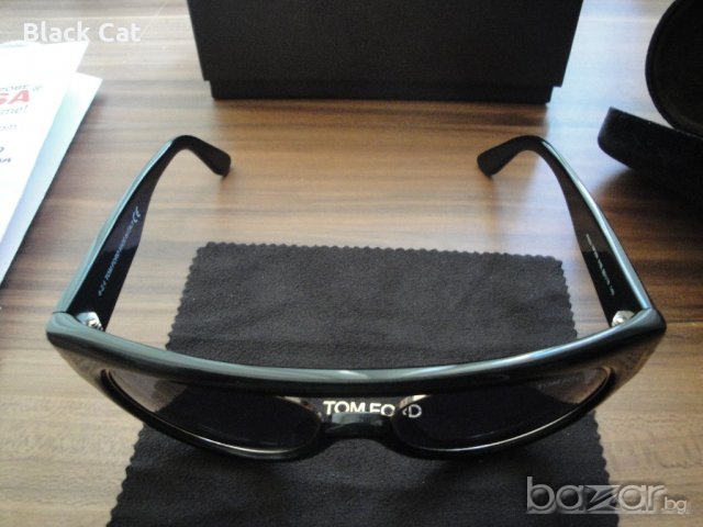"TOM FORD ALANA" – нови оригинални маркови черни дамски слънчеви очила, снимка 13 - Слънчеви и диоптрични очила - 21165713