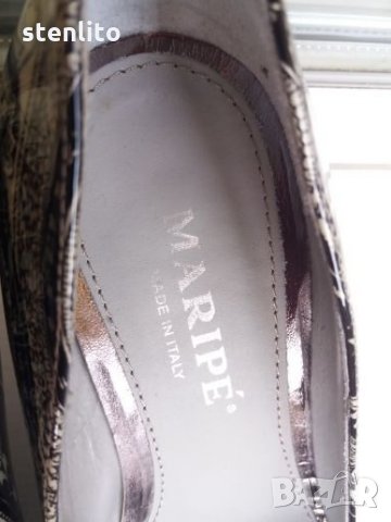 Maripe-made in italy № 38.5, снимка 13 - Дамски обувки на ток - 25715368