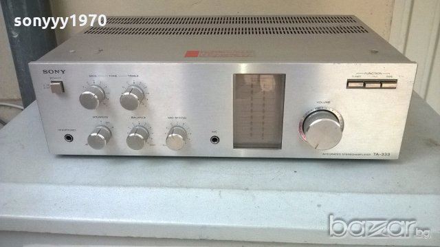 sony ta-333 amplifier-made in taiwan-внос швеицария