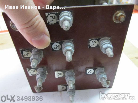 Български Токов трансформатор,  насищаш се, ТТН3, снимка 2 - Резервни части за машини - 11331687